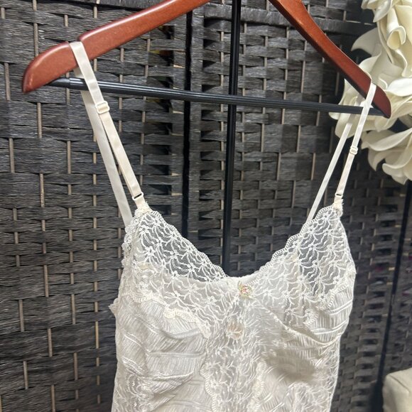 Vintage Light Pink lace Camisole Size Large - Picture 4 of 5